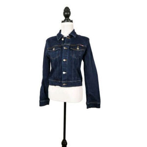 BONGO Medium Long Sleeve Denim Blue Jean Jacket